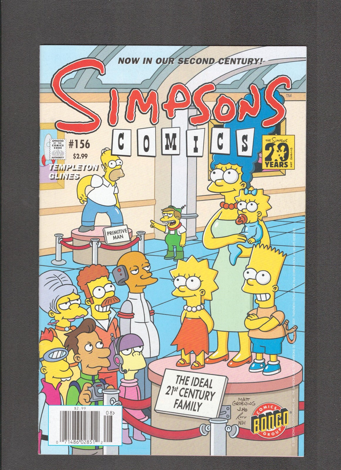 Simpsons Comics #156 (2009) Bongo Comics