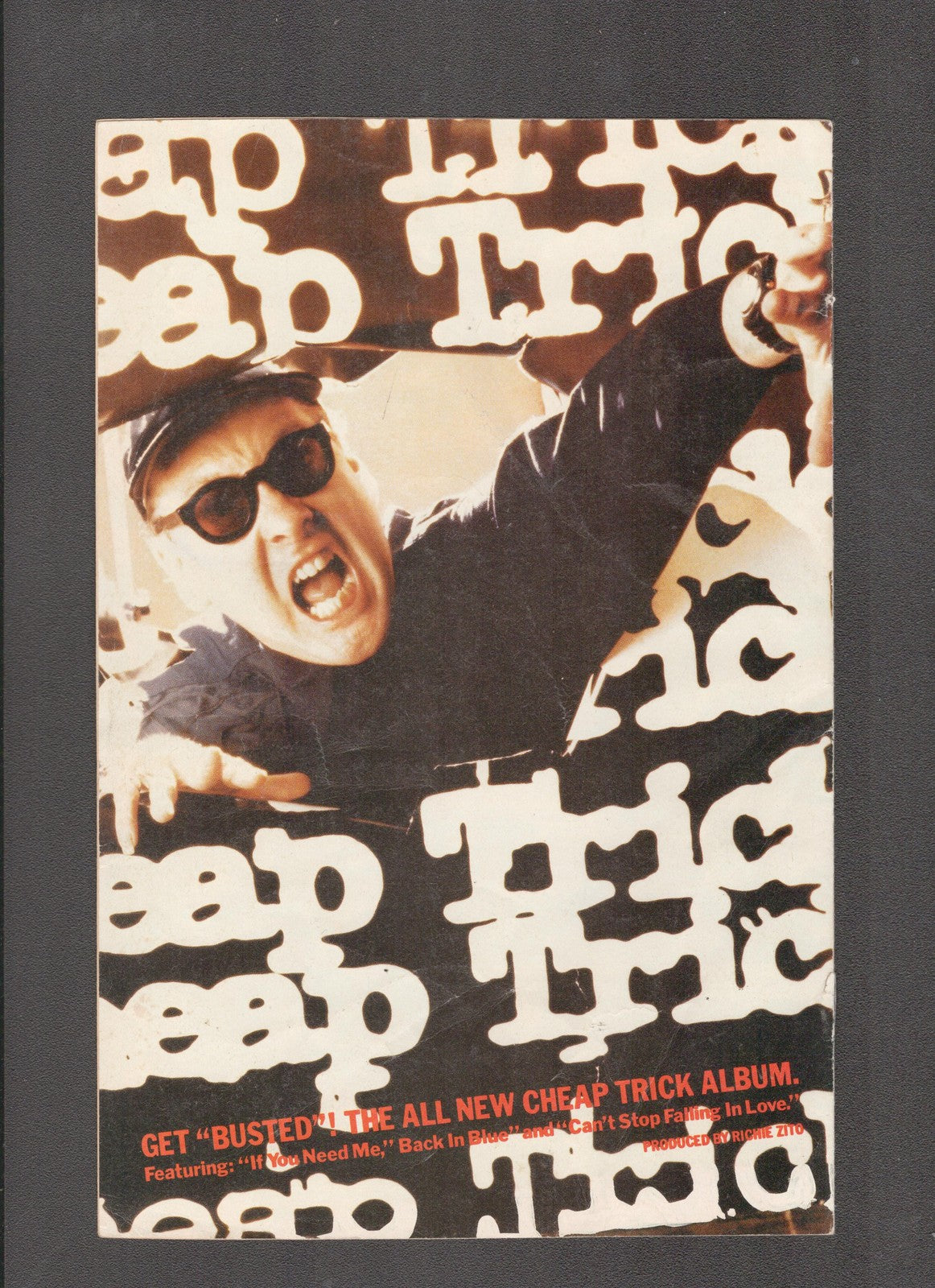 Cheap Trick: Busted! #1 (1990) Promo Marvel Comics
