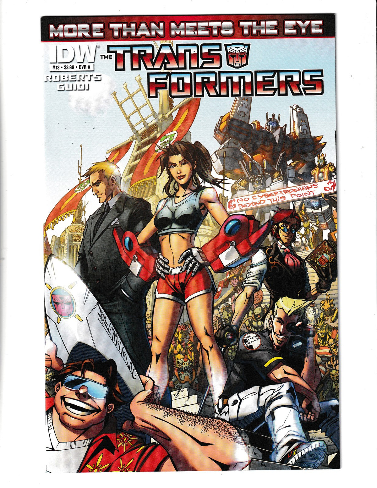 Transformers More Than Meets the Eye #13 (2013) A Cover IDW Comics
