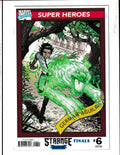 Strange Academy Finals #6d (2023) Dustin Weaver Trading Card Cover Marvel Comics