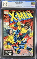 Uncanny X-Men #277 CGC 9.6 (1991) Jim Lee Cover- Graded Marvel Comics