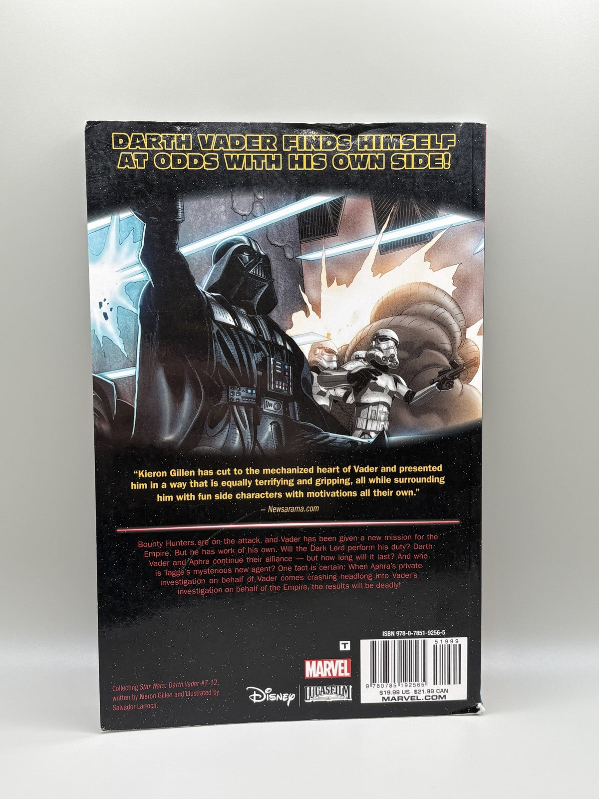 Star Wars: Darth Vader - Shadows and Secrets #2 (2016) TPB Gillen Marvel Comics