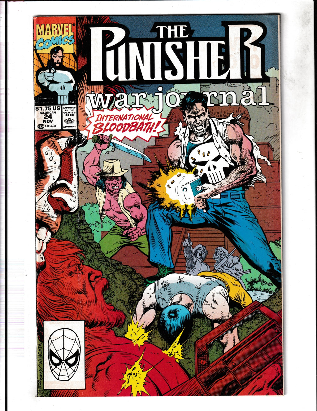 Punisher: War Journal #24 (1990) Marvel Comics SKU:1503