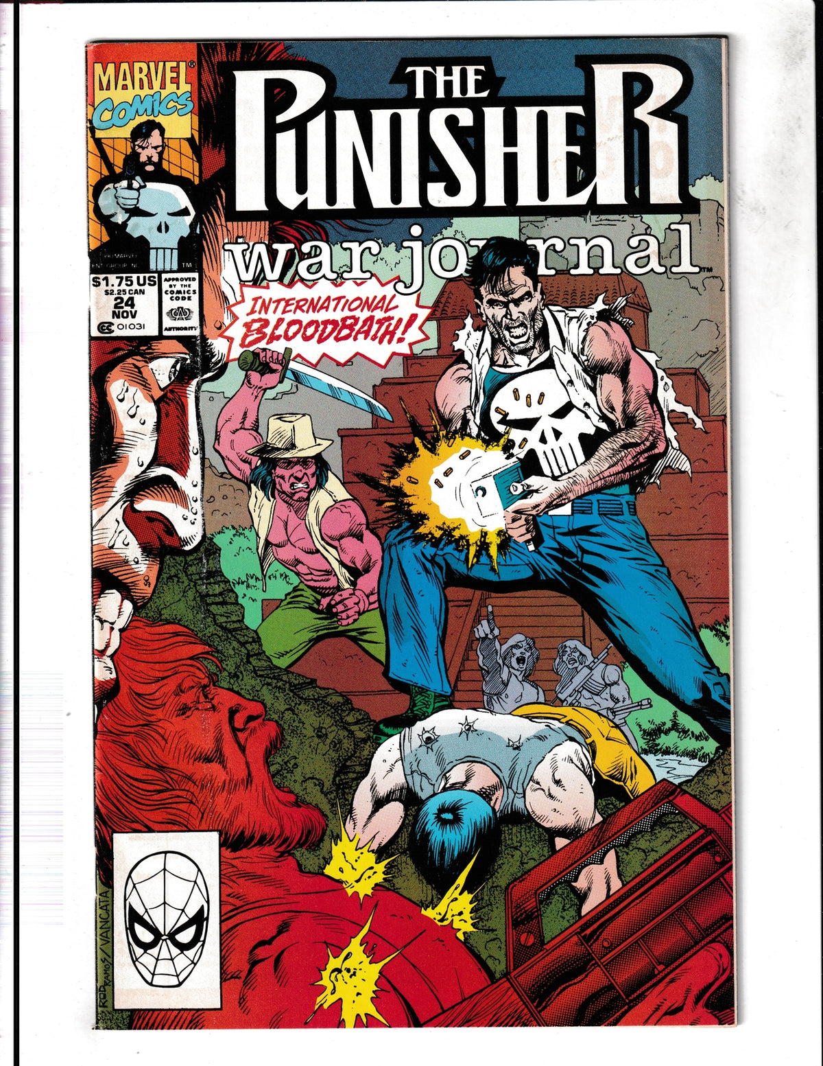 Punisher: War Journal #24 (1990) Marvel Comics SKU:1503
