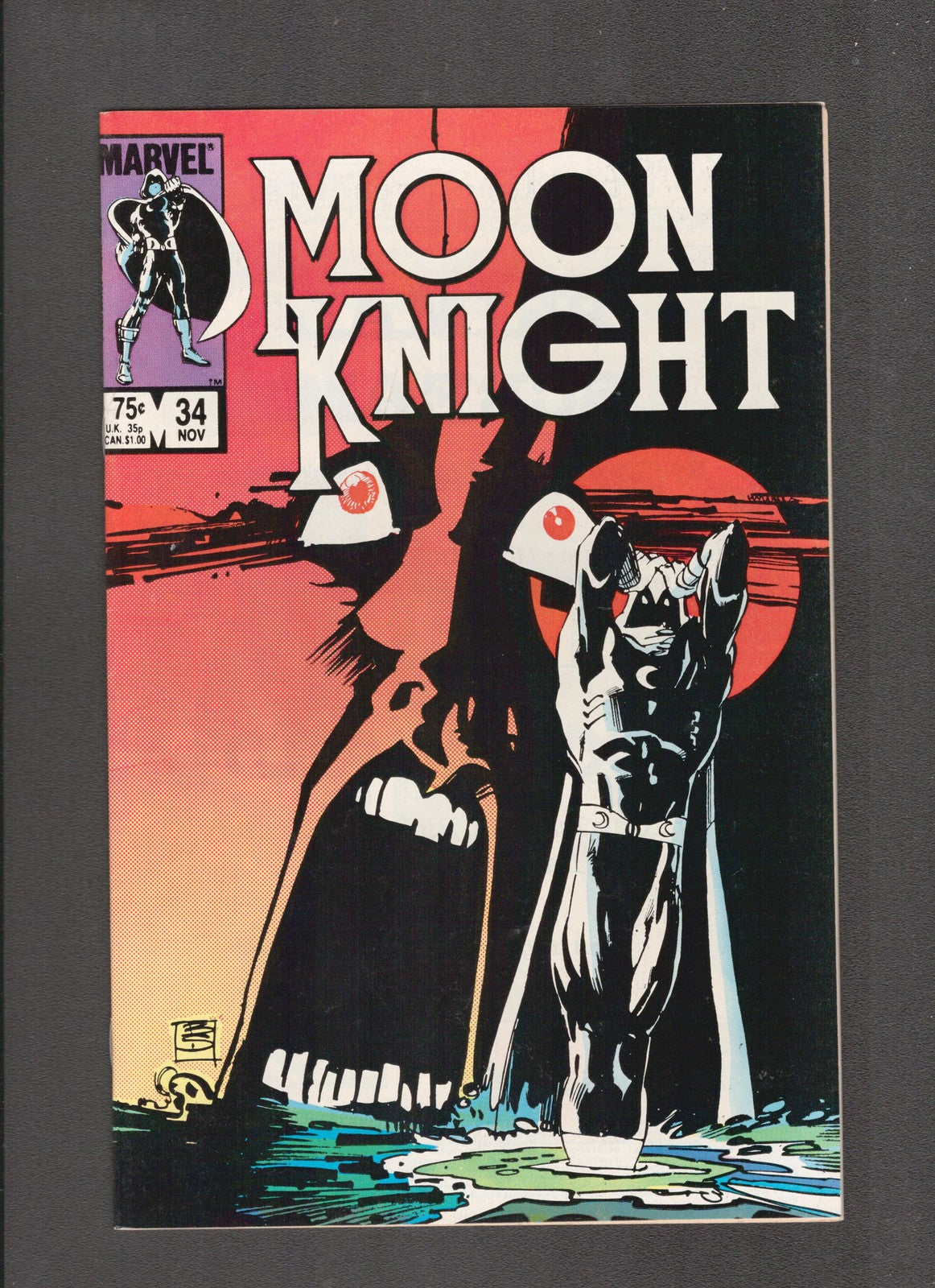 Moon Knight #34 (1983) Bill Sienkiewicz Marvel Comics