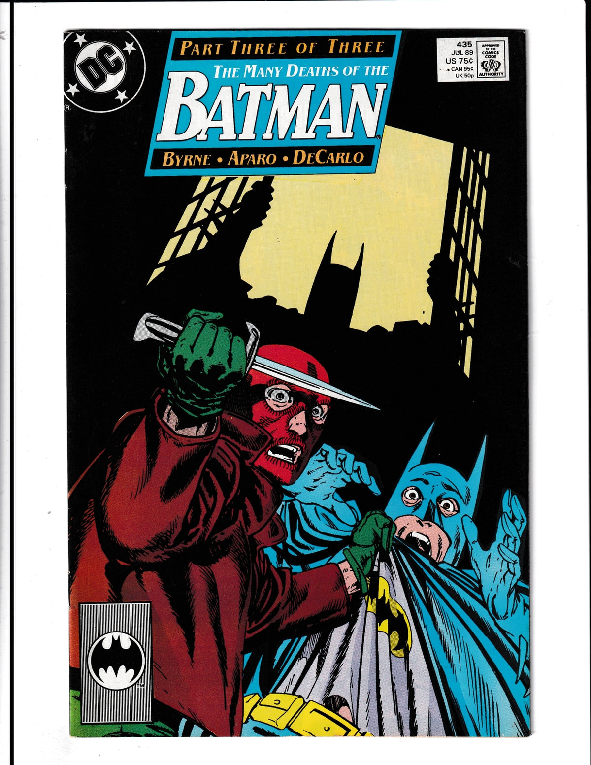 Batman #435 (1989) DC Comics SKU:731