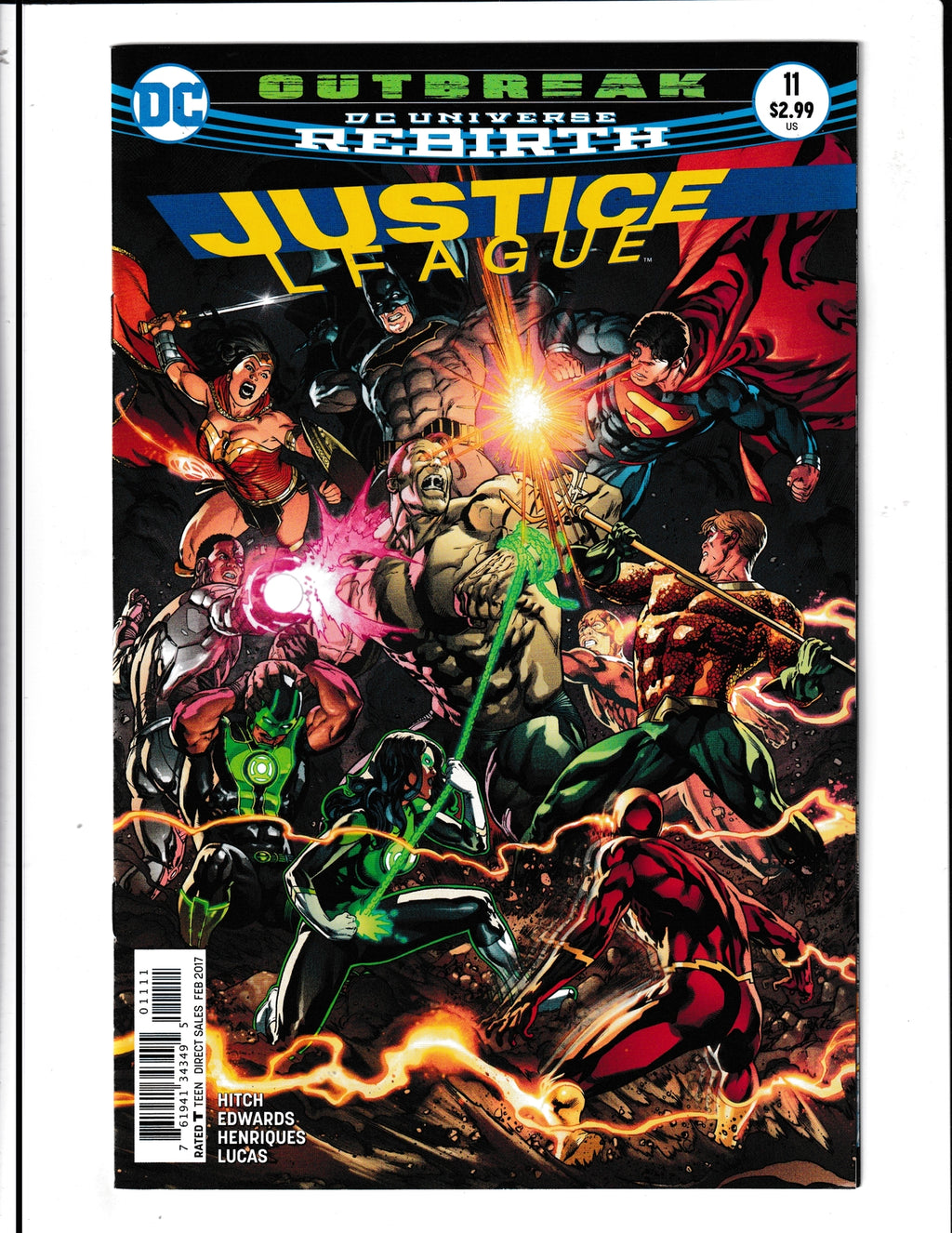 Justice League #11 (2017) DC Comics