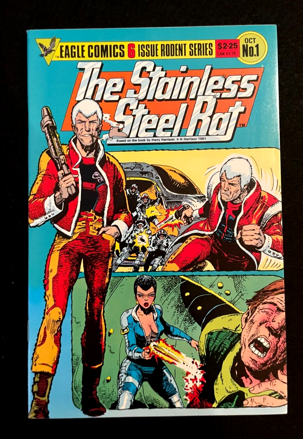 Stainless Steel Rat 1-6 (1985) Complete Set Eagle Comics Higher Grade