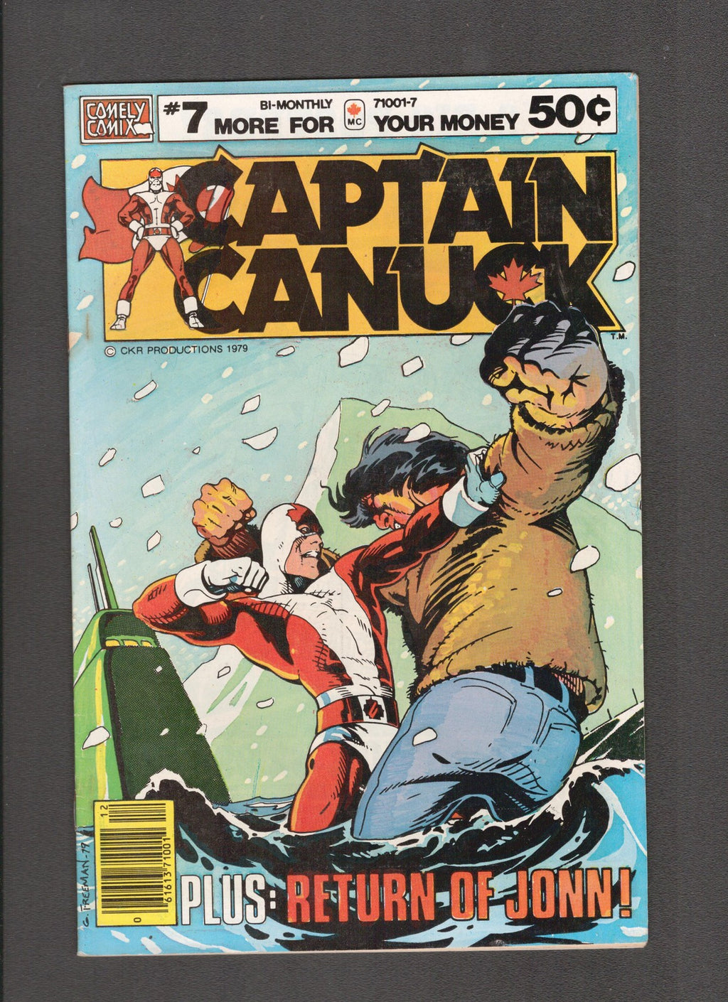 Captain Canuck #7 (1979) Canadian Comics Comely Comics