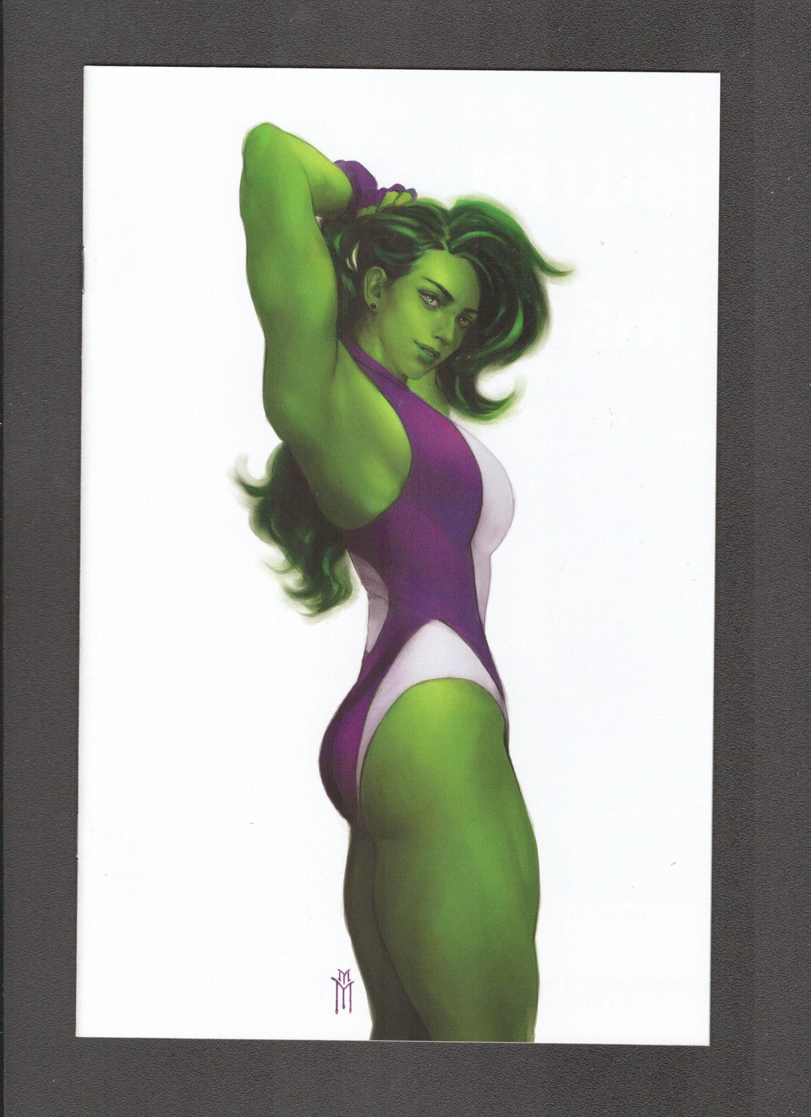 She-Hulk #1ILLUM-B (2022) Migue Mercado Virgin Variant Marvel Comics