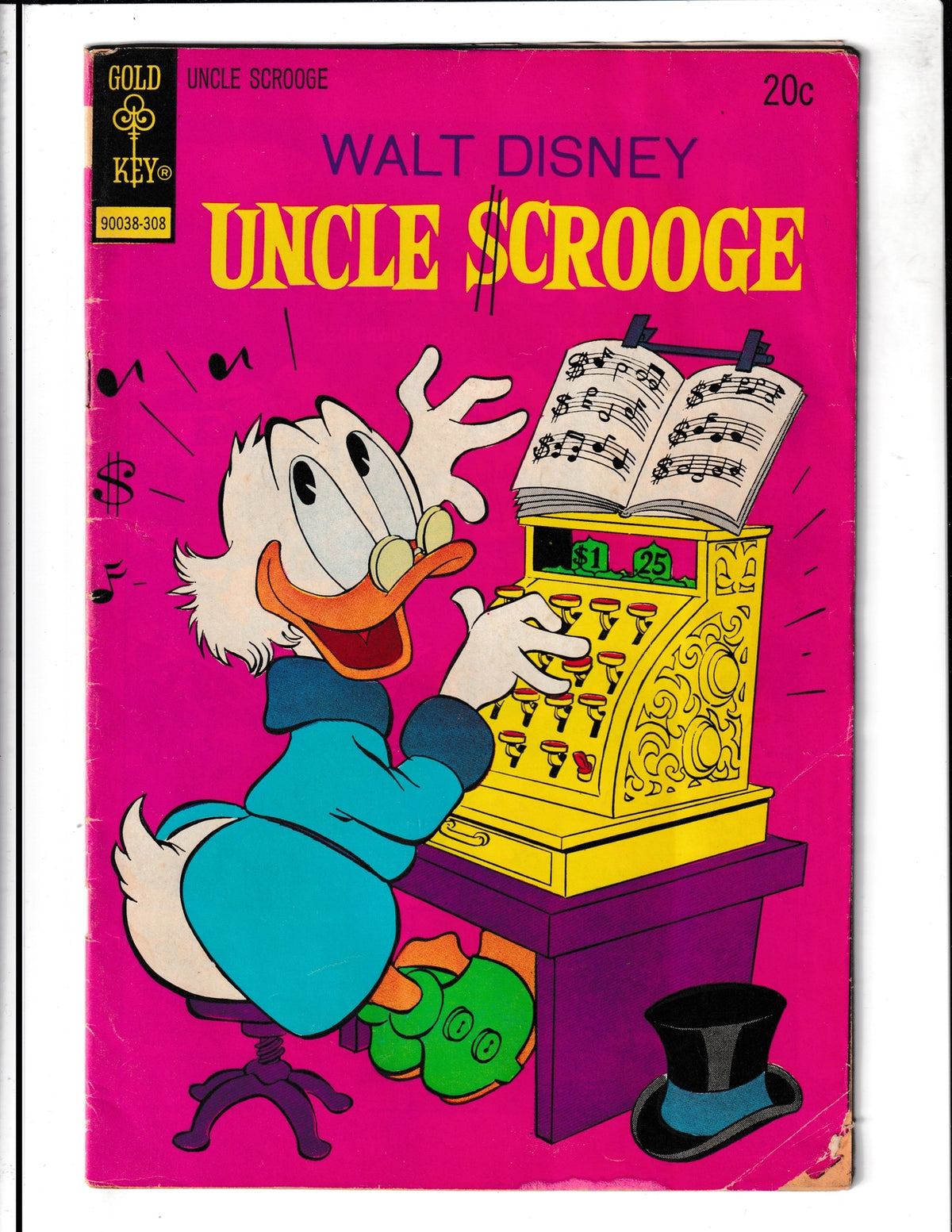 Uncle Scrooge #106 (1973) Gold Key Comics