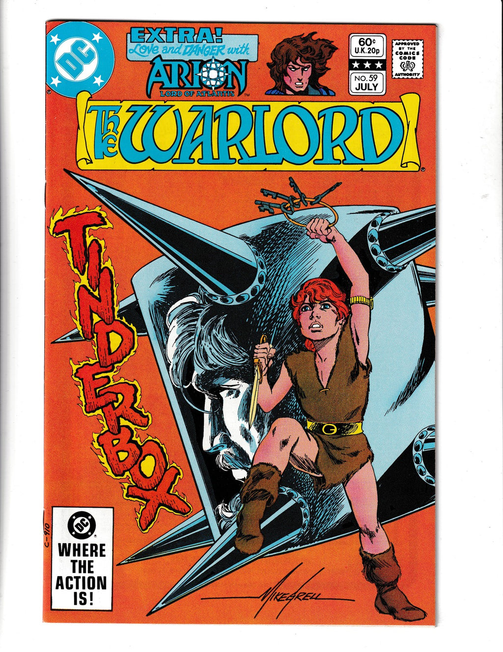 Warlord #59 (1982) Higher Grade DC Comics
