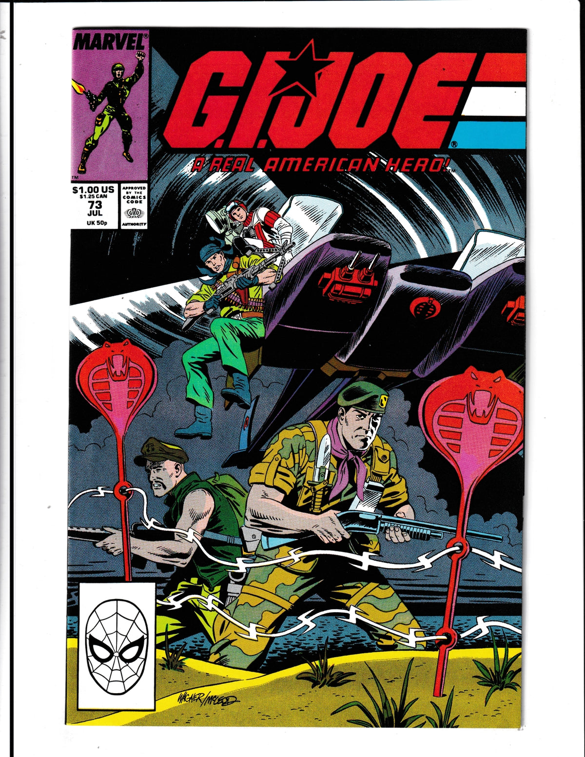 G.I. Joe A Real American Hero #73 (1988) Marvel Comics SKU:947