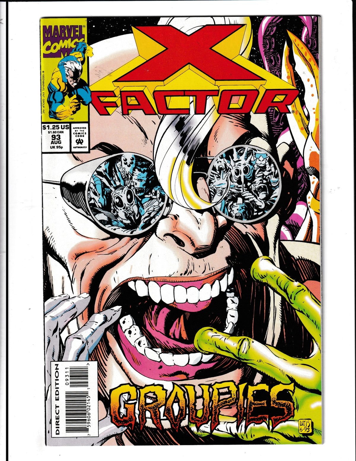 X-Factor #93 (1993) Marvel Comics SKU:1061