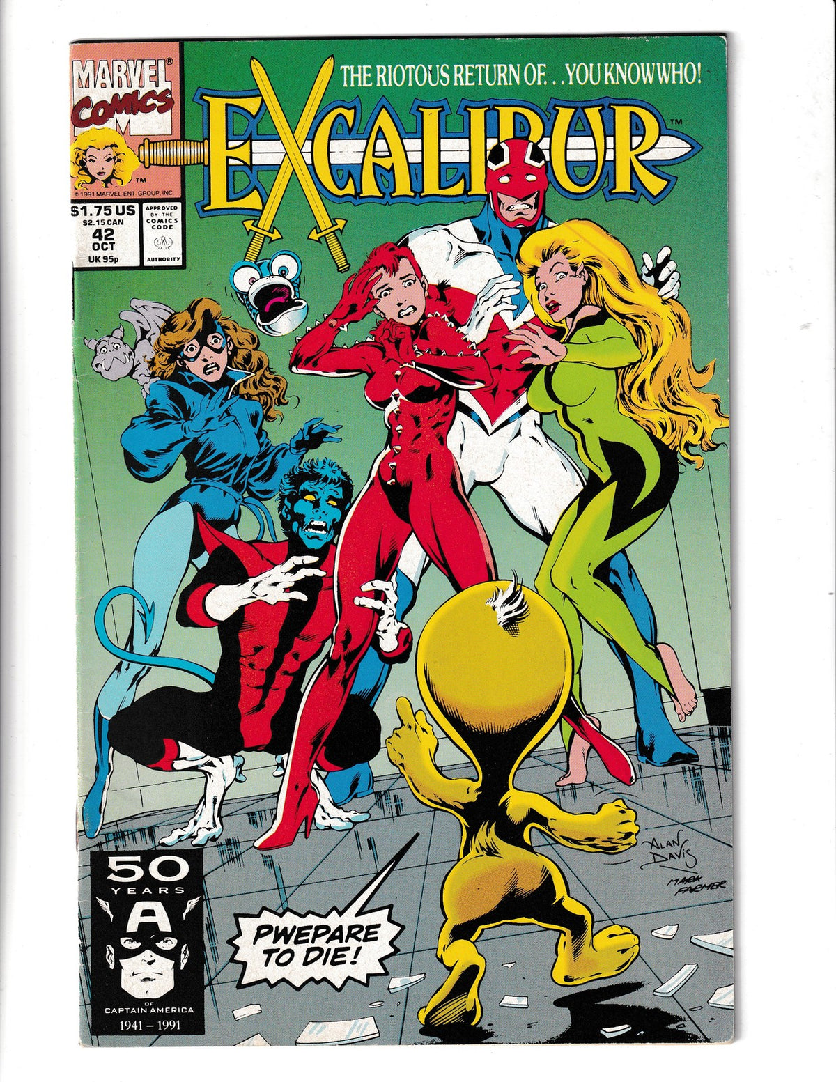 Excalibur #42 (1991) Marvel Comics