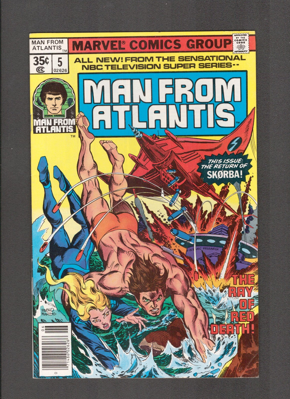 Man from Atlantis #5 (1978) Mantlo Robbins Marvel Comics