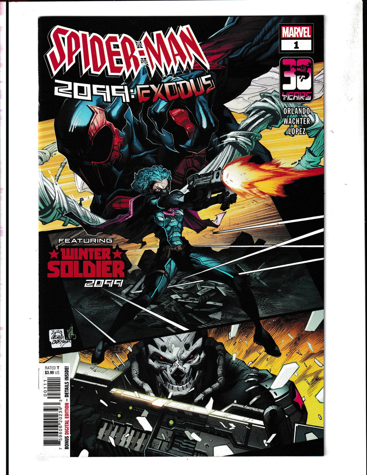 Spider-Man 2099: Exodus #1 (2022) Cover A Marvel Comics