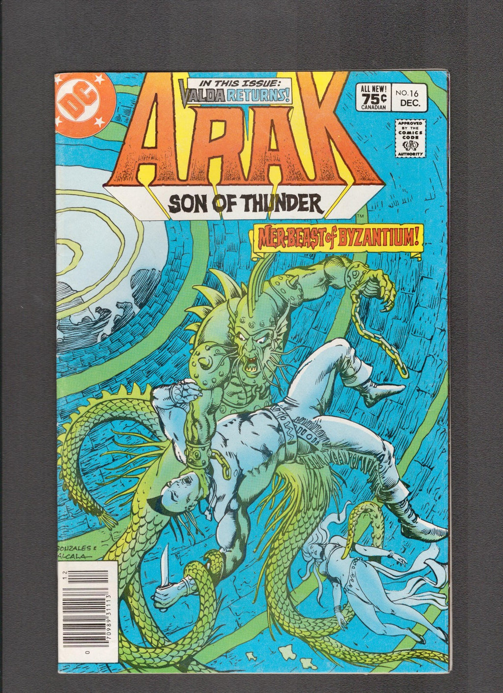 Arak: Son of Thunder #16 (1982) Roy Thomas DC Comics