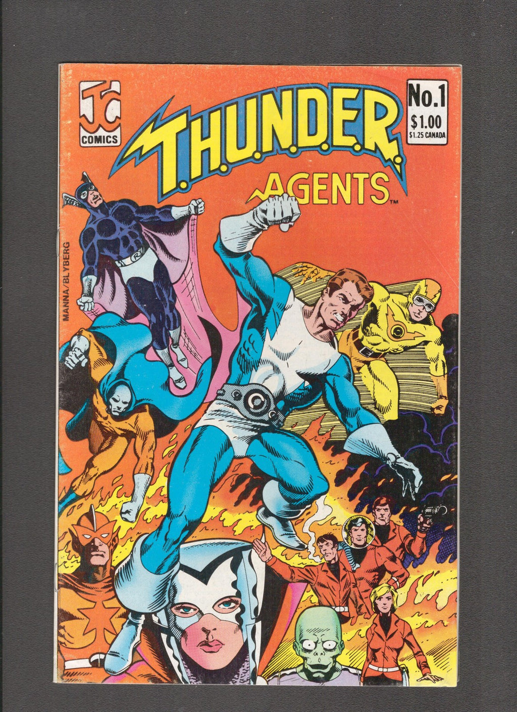 T.H.U.N.D.E.R. Agents #1 (1983) JC Comics