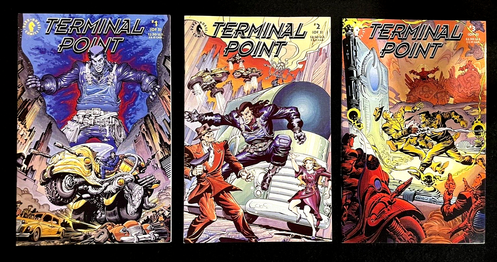 Terminal Point #1-3 (1993) Complete Set Dark Horse Comics