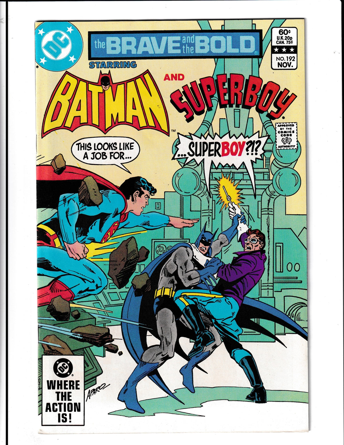 Brave And The Bold #192 (1982) Superboy - Atari Insert DC Comics
