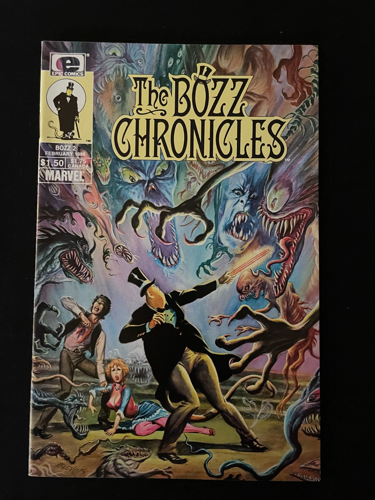 Bozz Chronicles - Run of 4 #1-4 - (1985/86) - Epic
