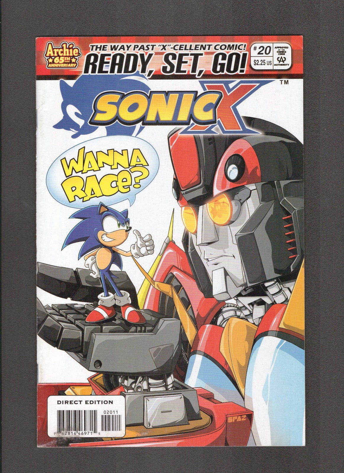Sonic X #20 (2007) Patrick Spaziante Archie Comics