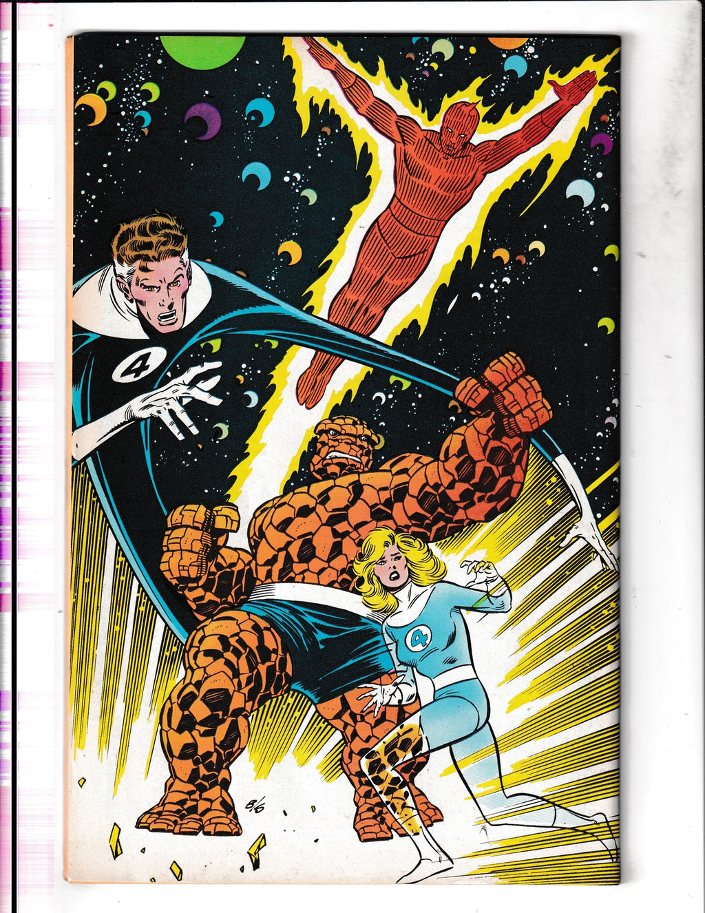 Fantastic Four #296 (1986) Direct Edition Double-Sized Issue Marvel Comics