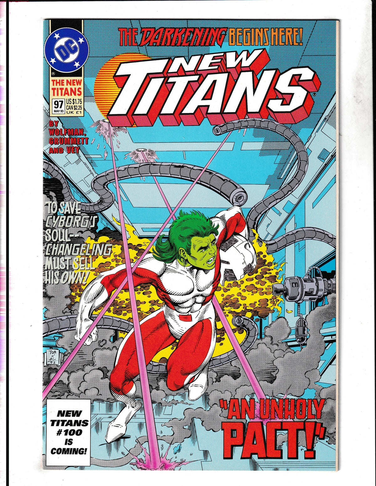 New Titans #97 (1993) DC Comics