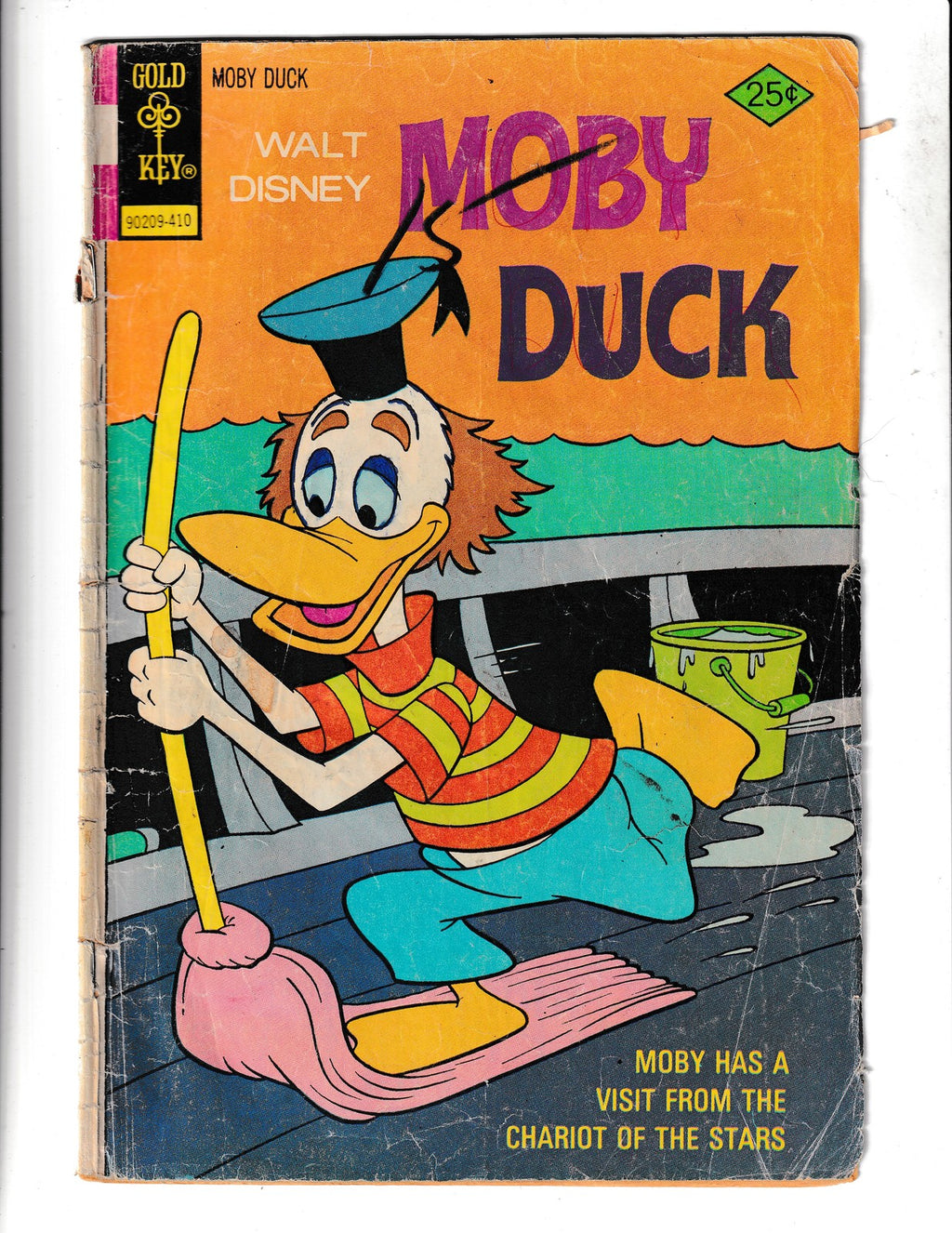 Moby Duck #15 (1974) Low Grade Gold Key Comics