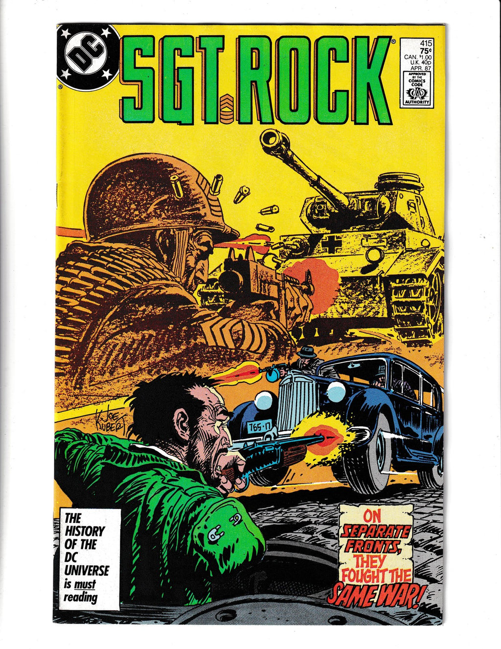 SGT. Rock #415 (1987) DC Comics