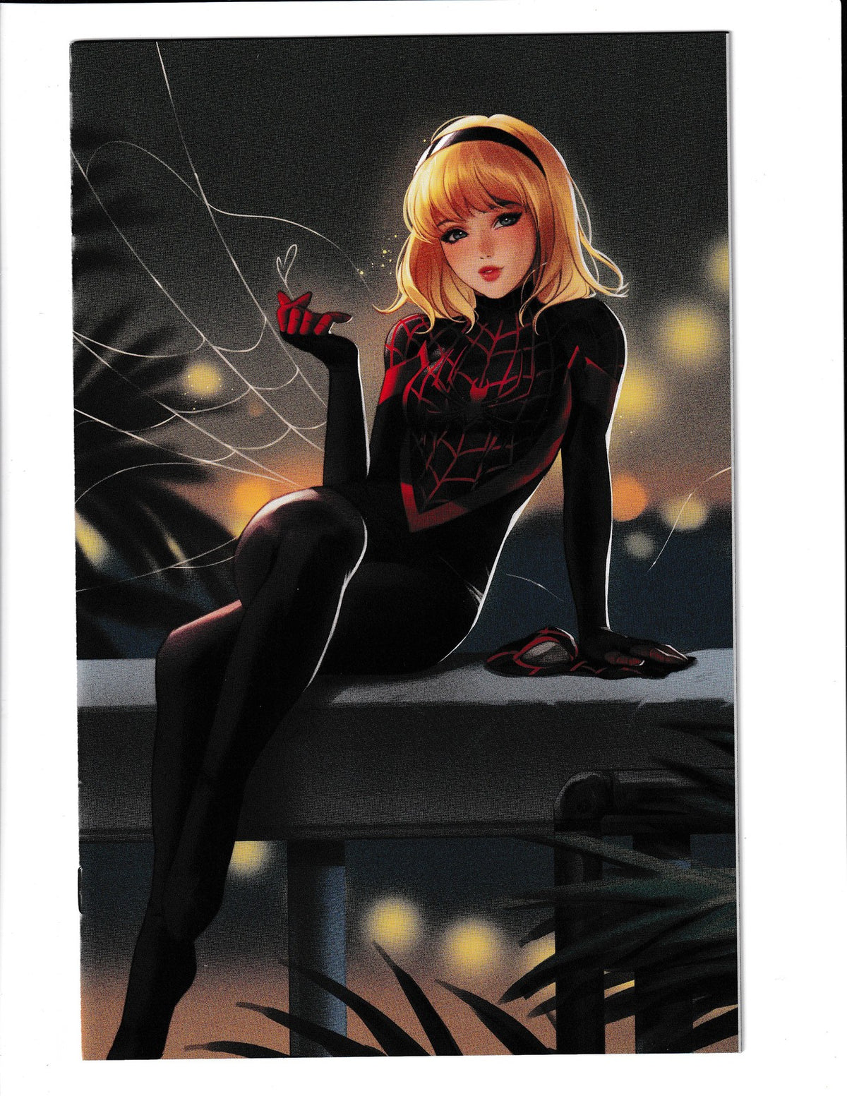 Spider-Gwen: Ghost Spider #2Illum-B (2024) Leirix Lee Variant Marvel Comics