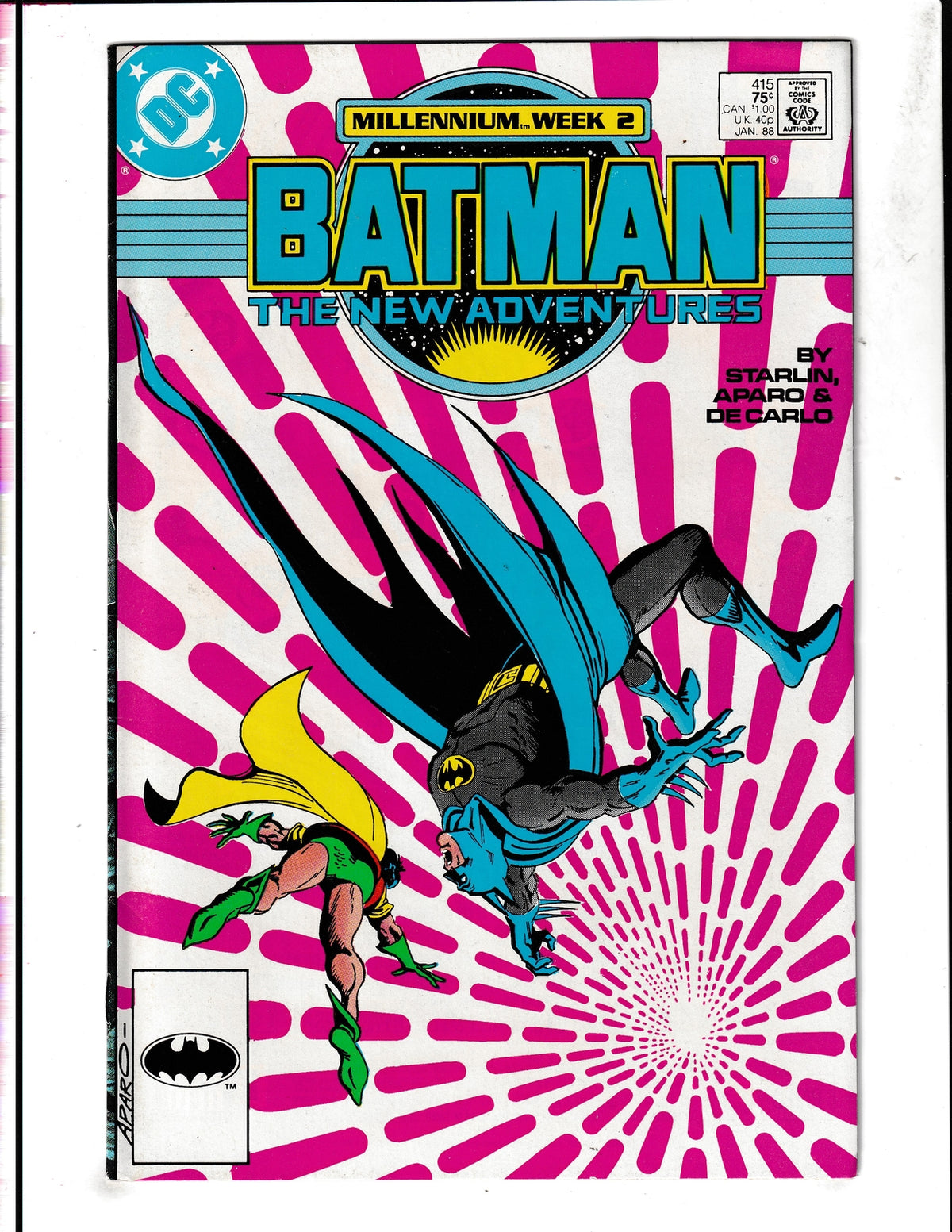 Batman #415 (1987) Jim Starlin DC Comics