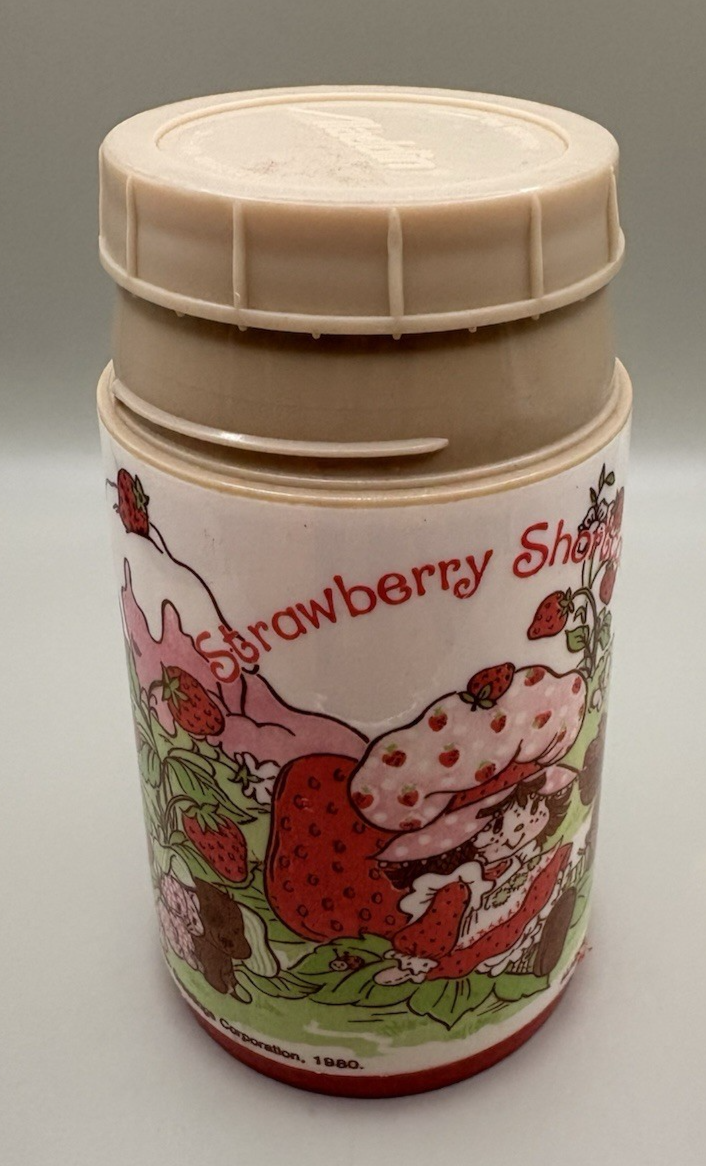 Strawberry Shortcake Aladdin Thermos 1980 - Missing Cup