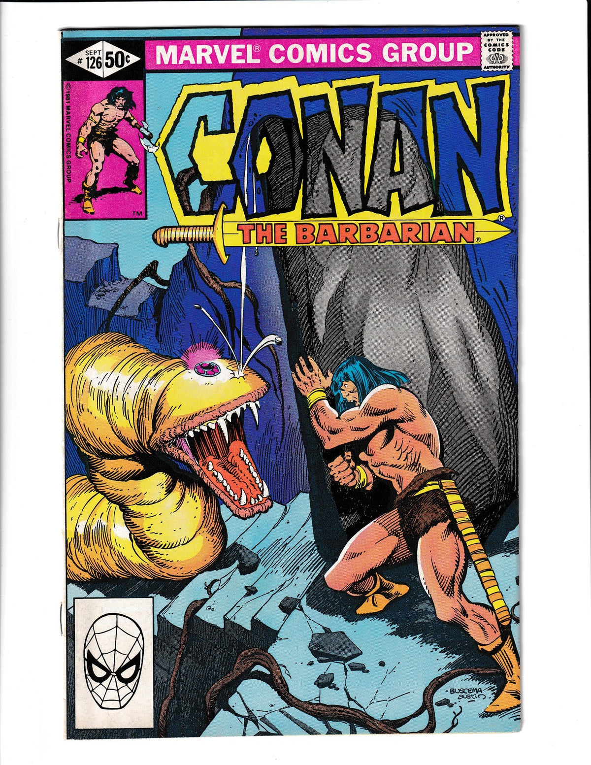 Conan the Barbarian #126 (1981) Marvel Comics SKU:3377