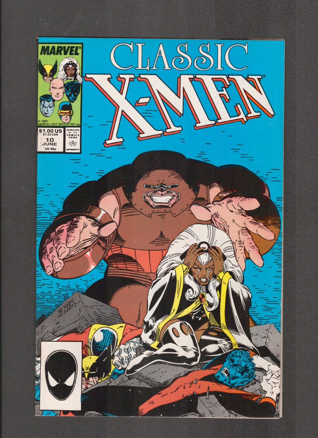 Classic X-Men #10 (1987) Chris Claremont, John Bolton Marvel Comics