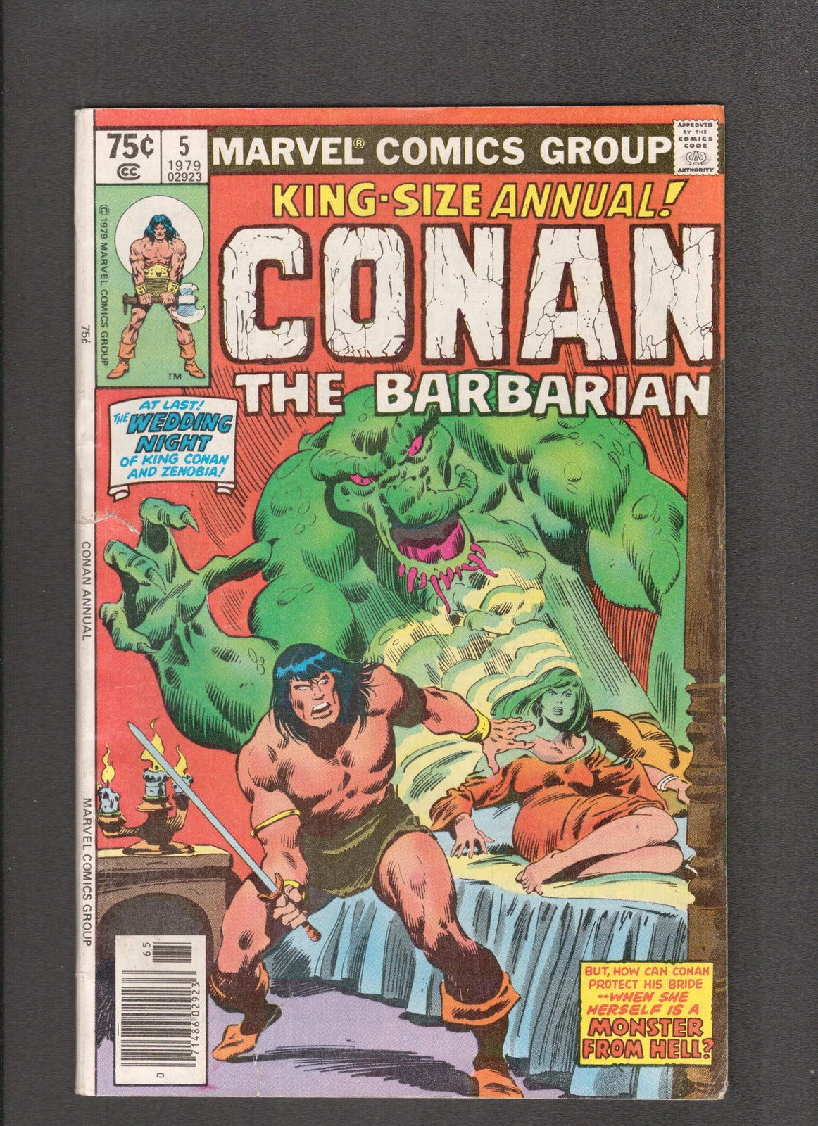 Conan the Barbarian Annual #5 (1979) Kinig-Size Marvel Comics