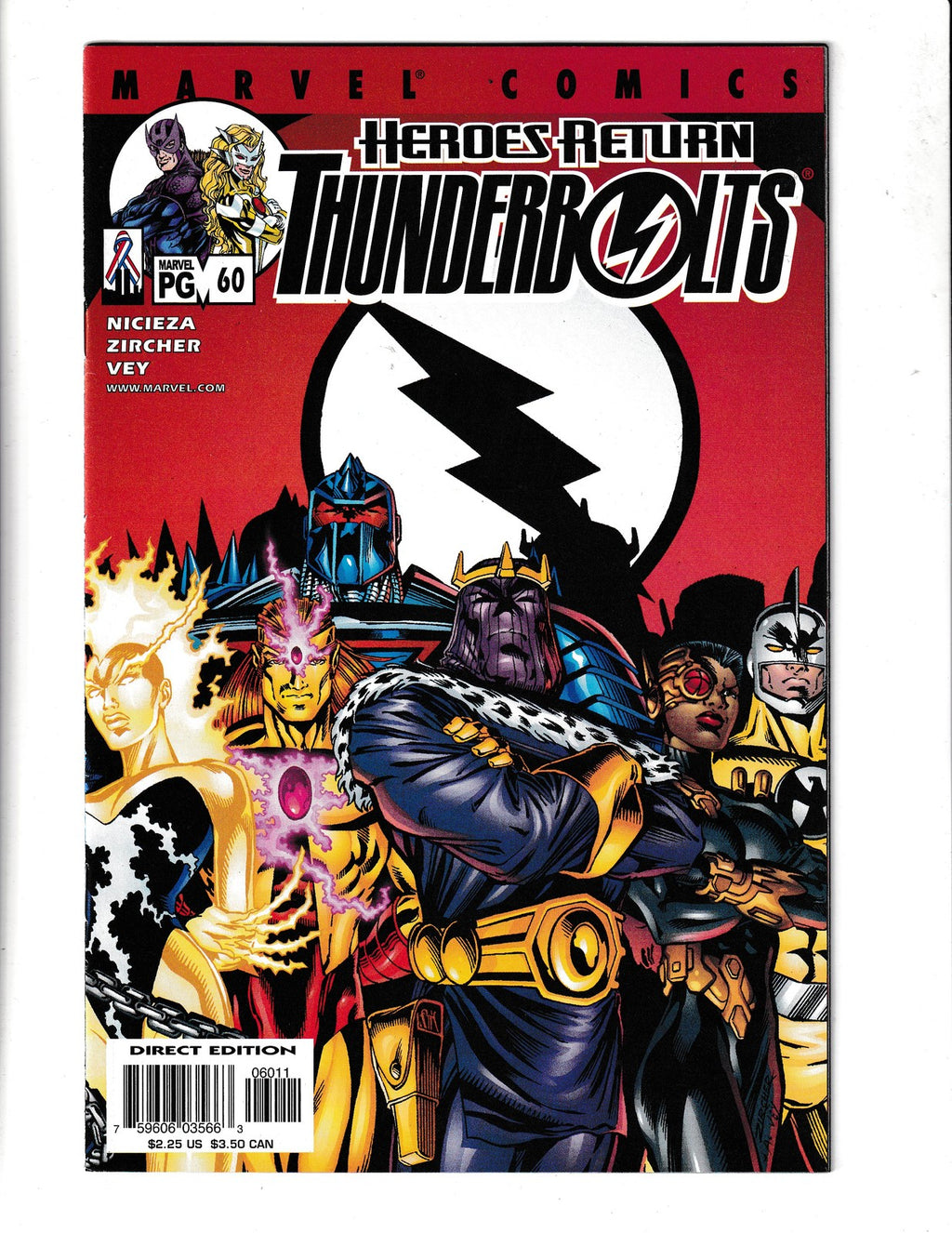 Thunderbolts #60 (2002) Marvel Comics