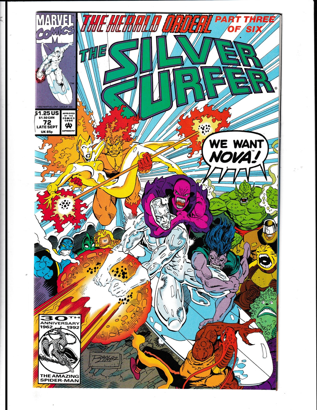 Silver Surfer #72 (1992) Higher Grade Marvel Comics