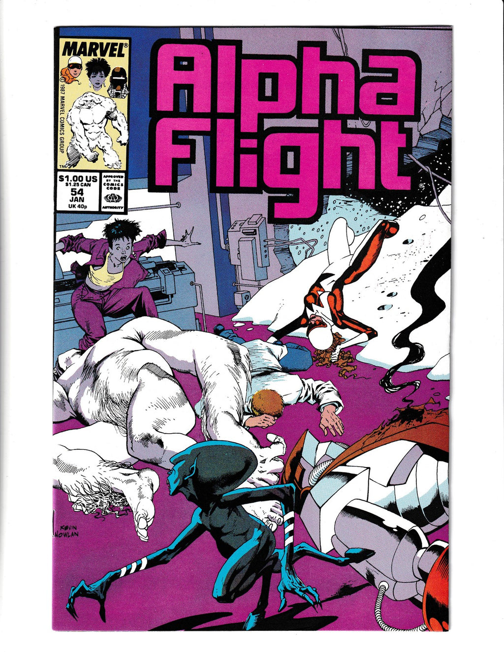 Alpha Flight #54 (1988) Marvel Comics SKU:2354