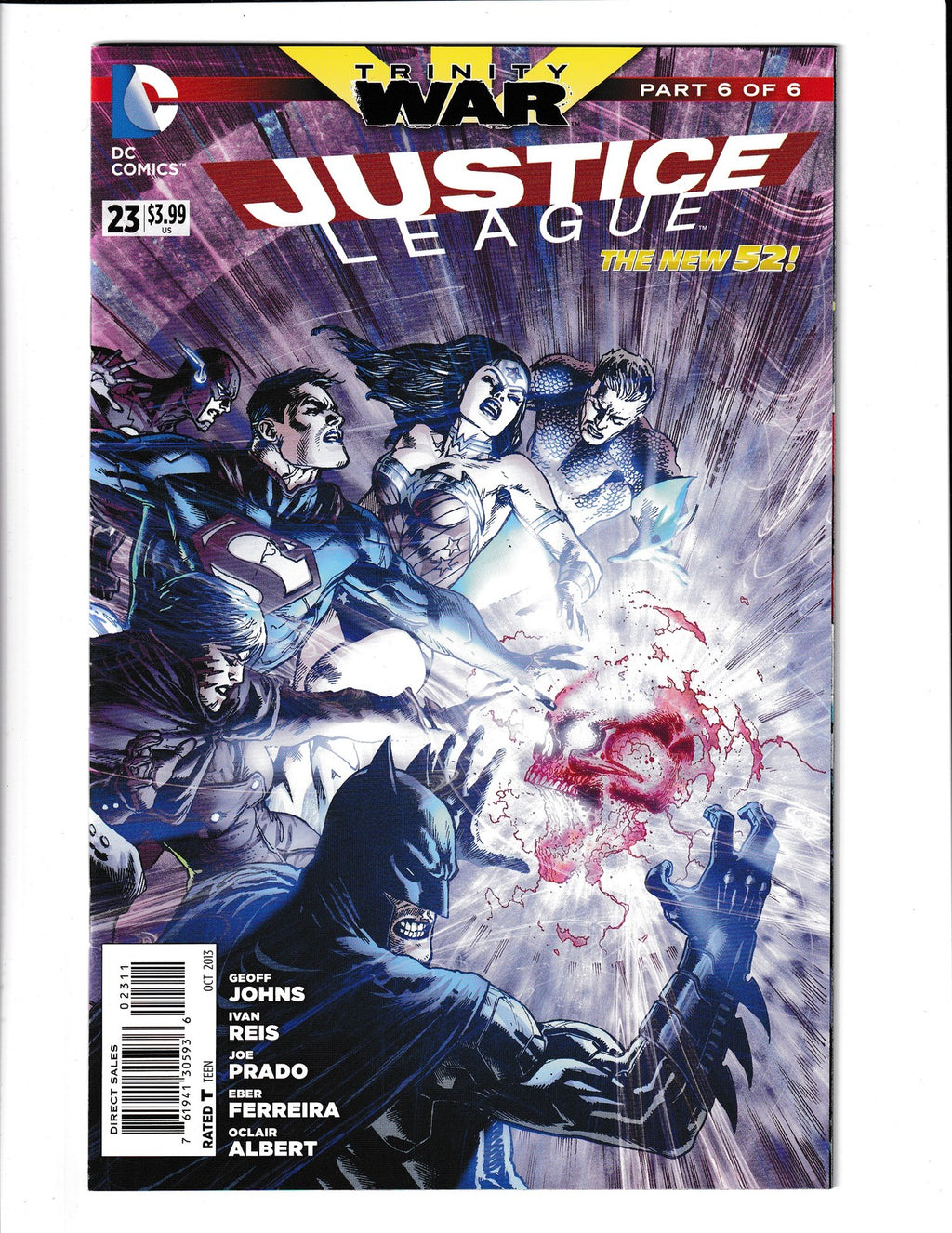 Justice League #23 (2013) Doug Mahnke DC Comics