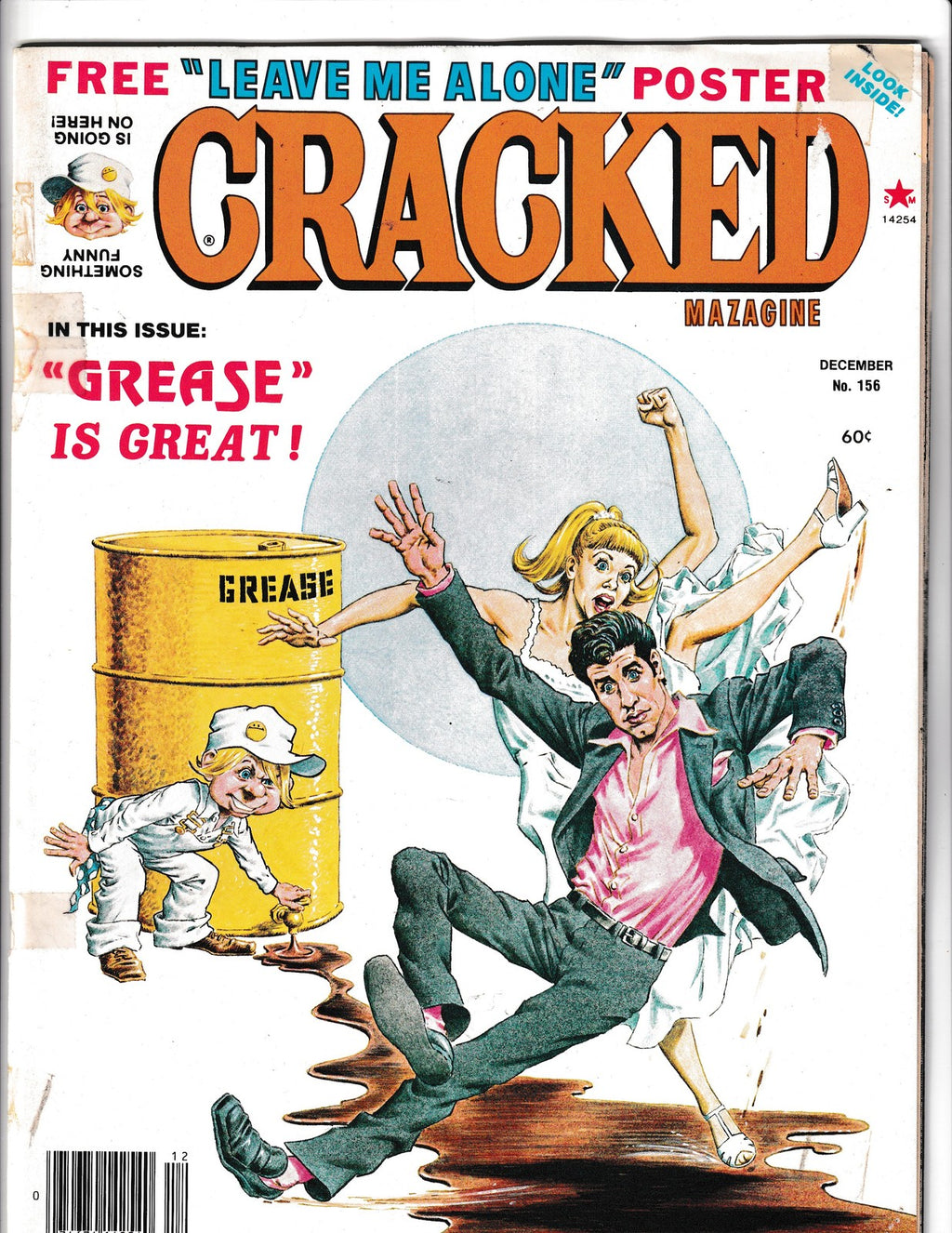 Cracked #156 (1978) Grease Major Magazines Comics