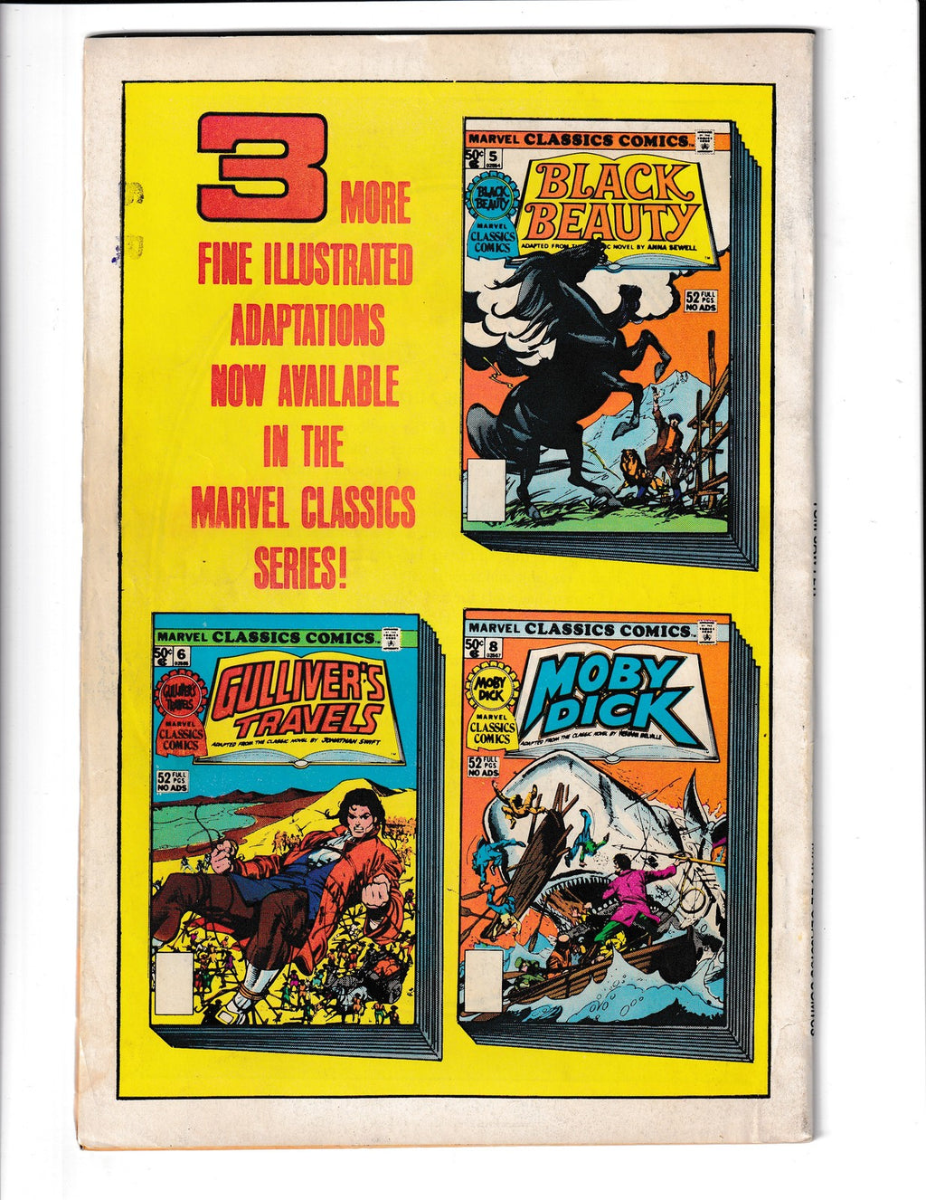 Marvel Classics Comics #7 (1976) Tom Sawyer Marvel Comics