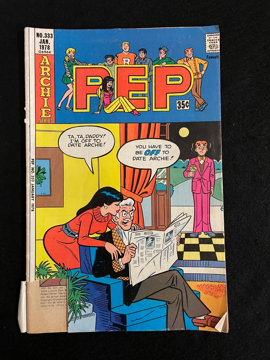 PEP Comics #333 1978