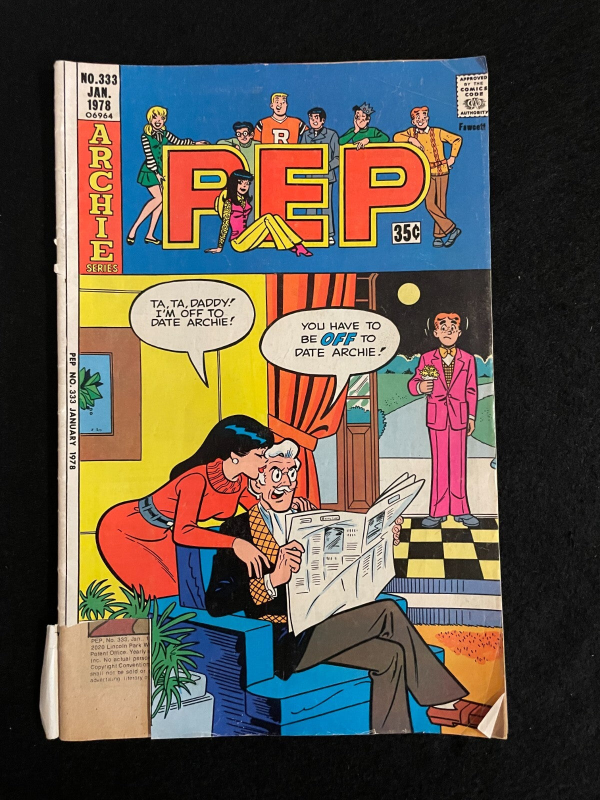 PEP Comics #333 1978