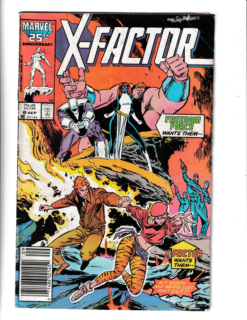 X-Factor #8 (1986) Marvel Comics SKU:2887