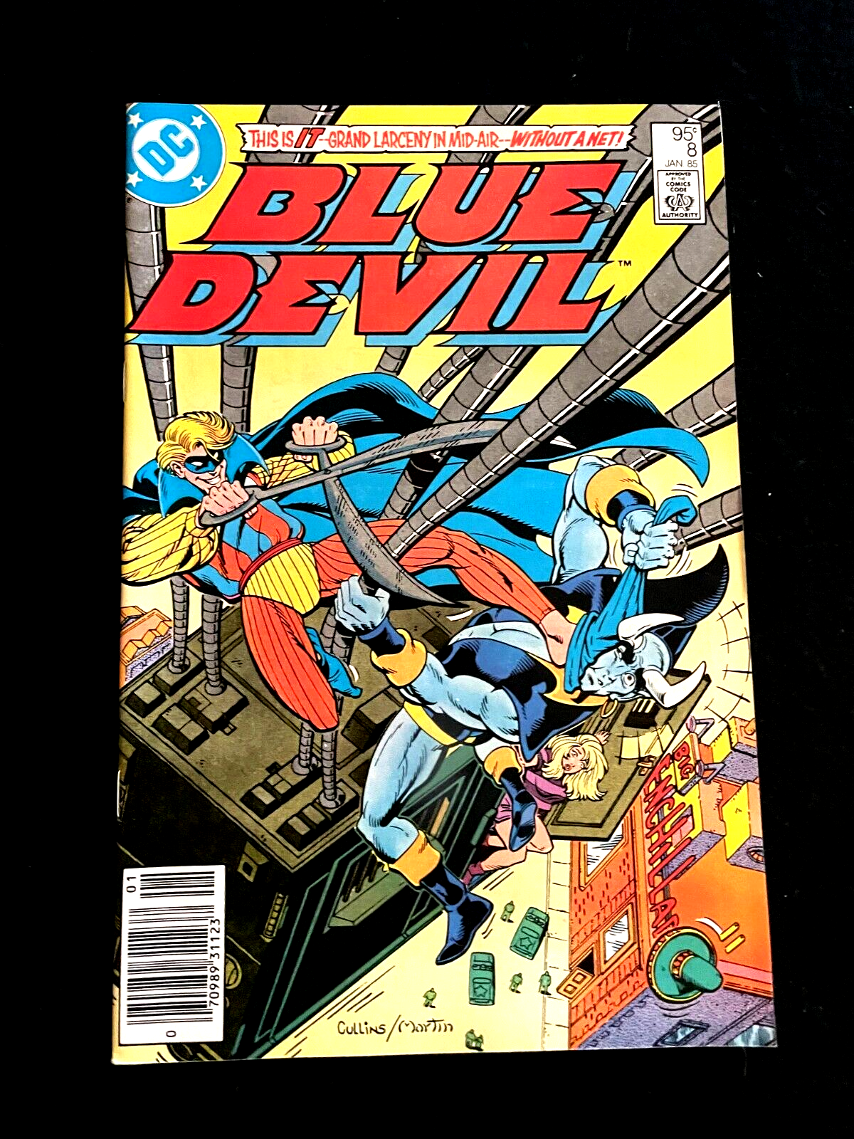 Blue Devil #8 1985 - Canadian Newsstand Variant - DC