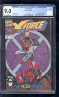 X-Force #2 CGC 9.0 (1991) 2nd Deadpool 1st Garrison Kane Marvel Comics