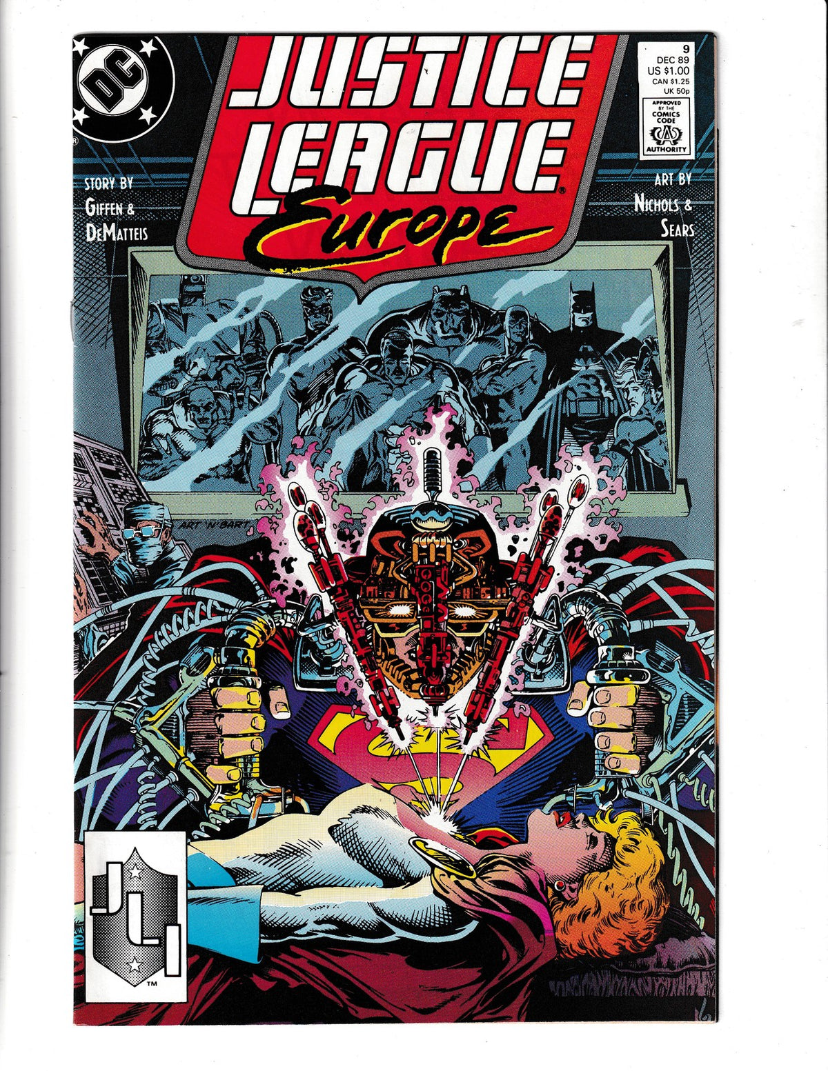 Justice League Europe #9 (1989) DC Comics