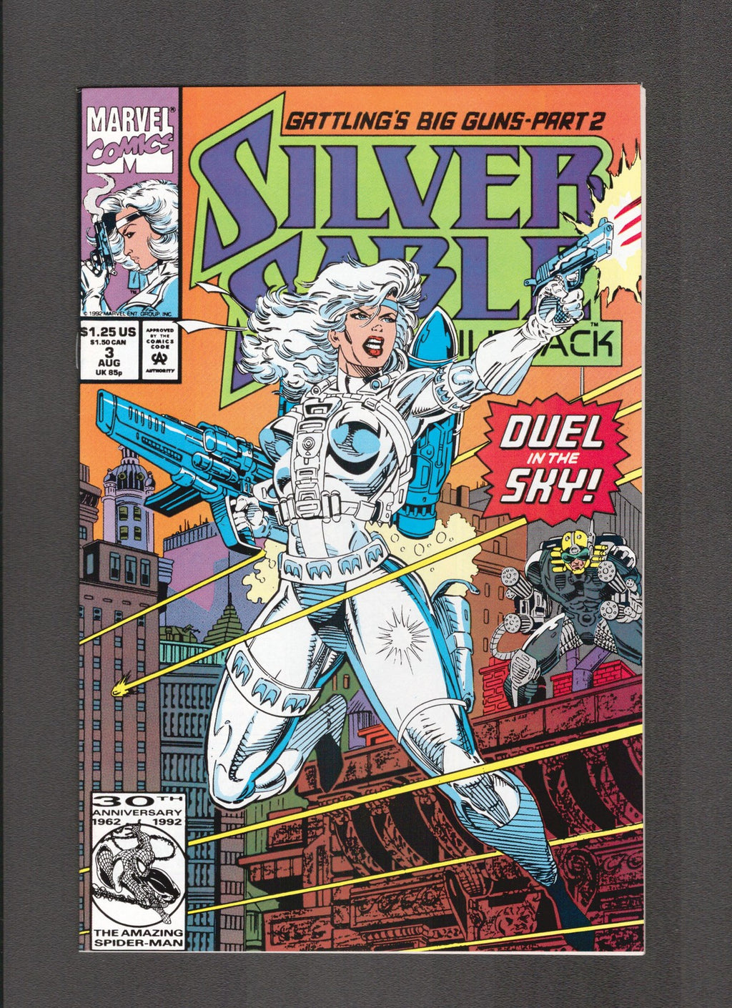 Silver Sable & The Wild Pack #3 (1992) Marvel Comics